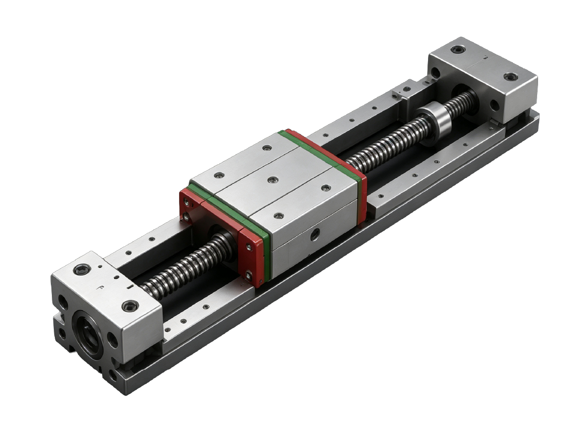 Linear slide assembly design with precise fit