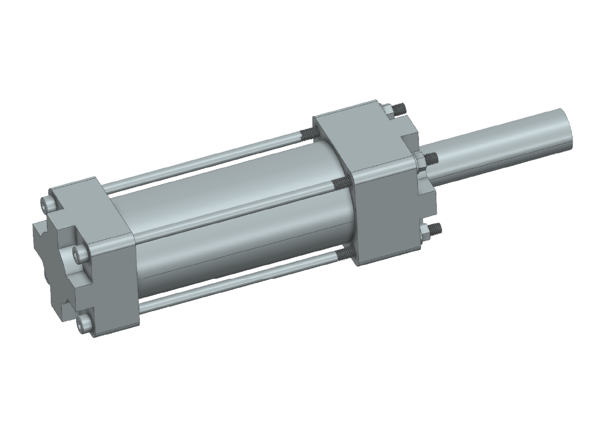 Mechanical CAD design model in Siemens NX