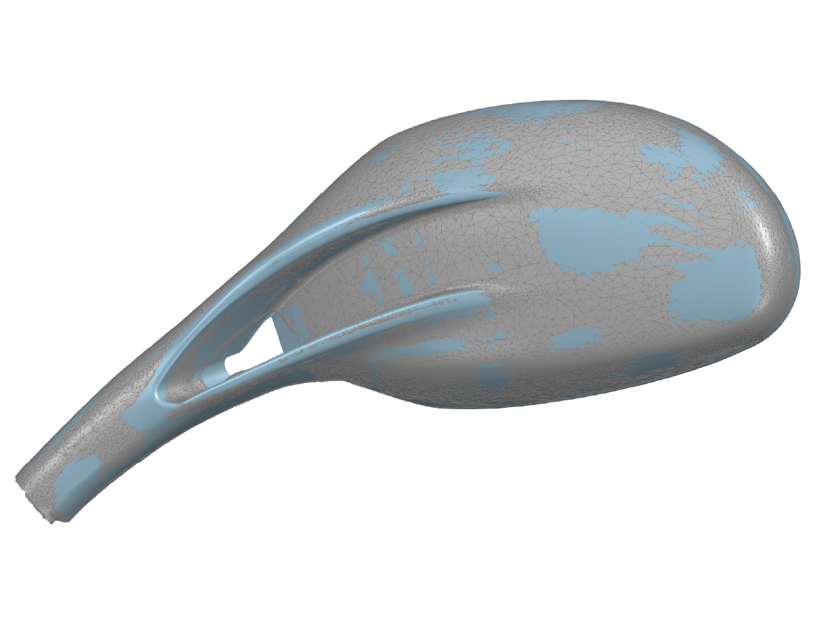 Reverse engineering workflow: existing part converted into Siemens NX CAD model